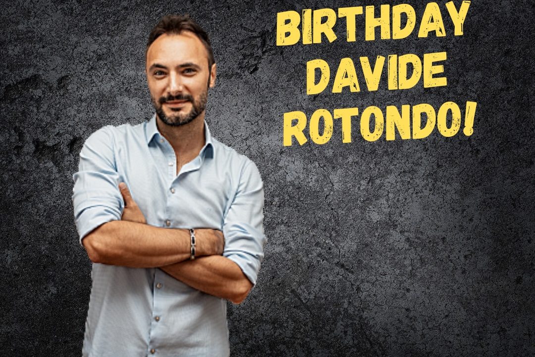 Tanti auguri al nostro Davide Rotondo!
