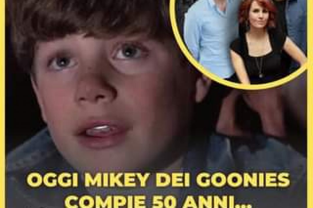 L’attore Sean Astin, protagonista principale del film cult “The Goonies”, spegne