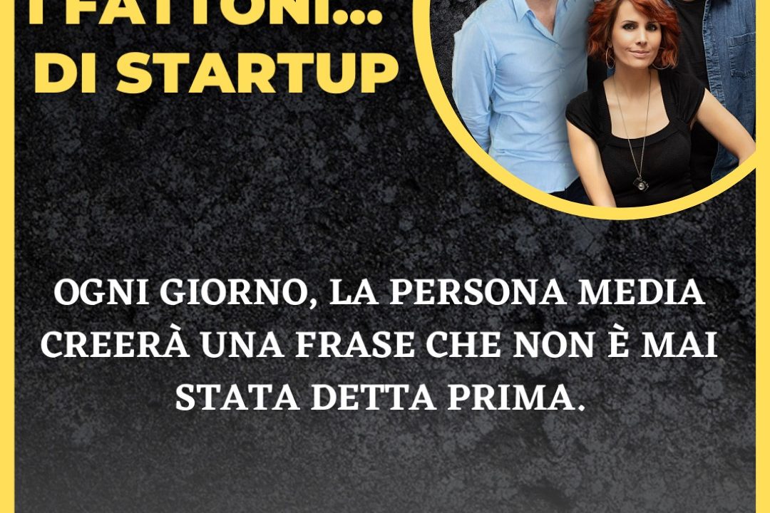 L’avete già detta oggi?